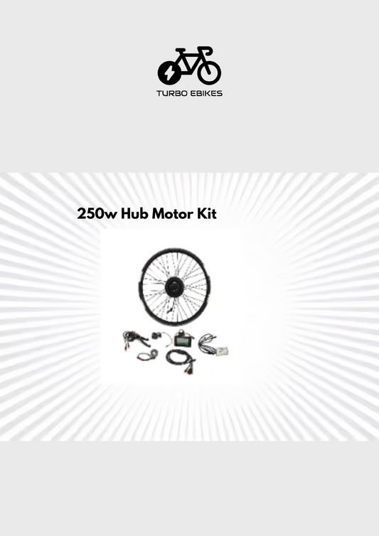 250w Hub Motor Kit (STREET LEGAL KIT!!)