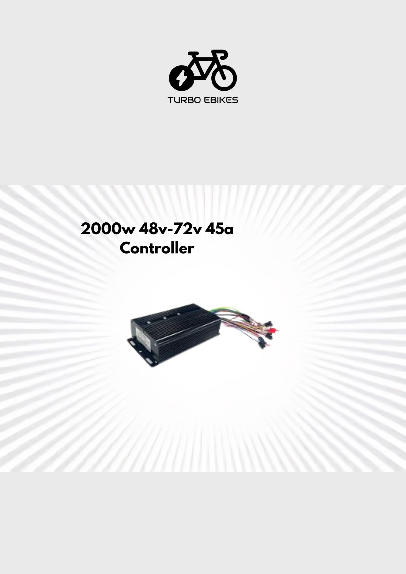 2000w 48v-72v 45a Controller