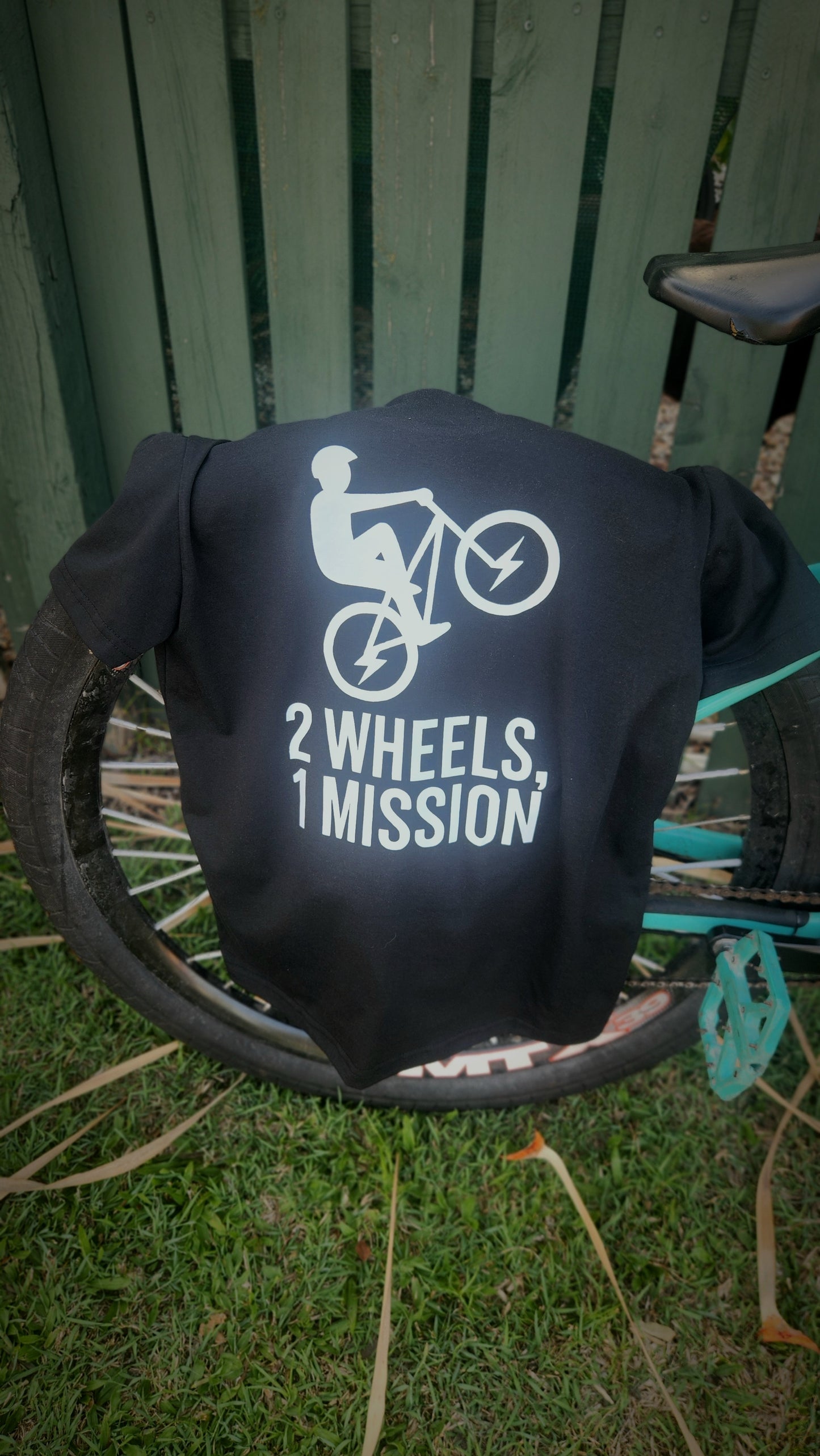 2 Wheels, 1 Mission T-Shirt
