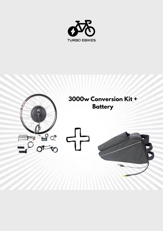 3000W Hub Motor Kit + Battery